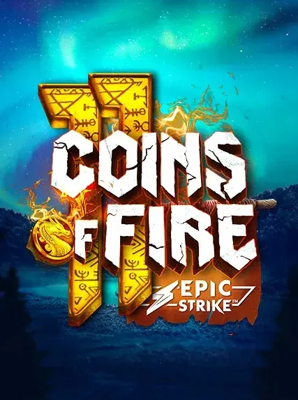 Decorative casino game artwork for Crown Jewelz: 11 Coins Of Fire