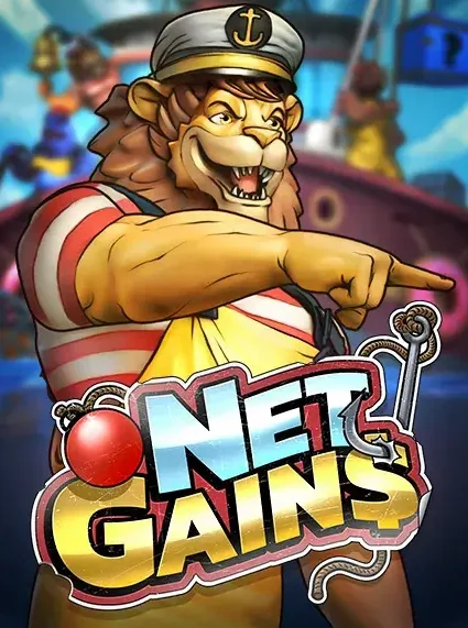 Decorative casino game artwork for Crown Jewelz: Net Gains