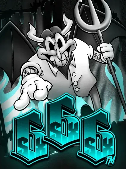 Decorative casino game artwork for Crown Jewelz: Sixsixsix